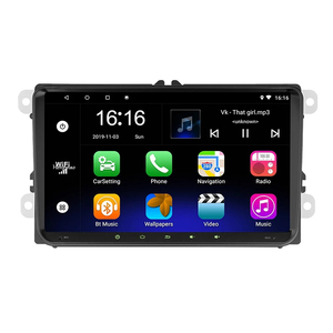 9 pollici Car Stereo Android per VW <span class=keywords><strong>Volkswagen</strong></span> Skoda <span class=keywords><strong>Golf</strong></span> 5 <span class=keywords><strong>Golf</strong></span> 6 Polo Passat B5 B6 Jetta Sede 2 Din GPS WIFI Specchio di Collegamento Della Macchina Fotografica - Product Image 1