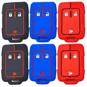 Funda de silicona para llavero de coche para CHEVROLET Silverado Suburban para GMC Sierra 1500 2500HD 3500HD Terrain Acadia 2020 <span class=keywords><strong>2021</strong></span> 2022 - Product Image 6