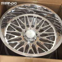 Jantes forgées sur mesure pour pick-up 20x10 20x12 22x10 22x12 24x12 24x14 avec enjoliveurs flottants pour GMC Sierra Chevrolet