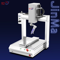 Machine de distribution de silicone rotative à station unique, rotation à 360 degrés, distributeur de colle automatique haute précision