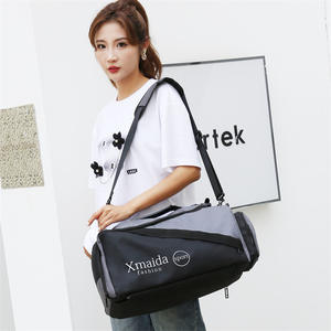 Wholesale Fashion Casual Training Team Logo Printing Nylon Custom Sport Duffle Bag for Football Soccer Basketball - Product Image 5