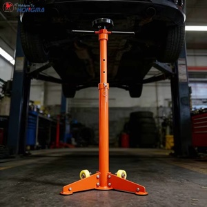 Support de levage robuste de 3/4 tonne à grande portée avec roues et pédale pour le levage de boîtes de vitesses automobiles - Product Image 6