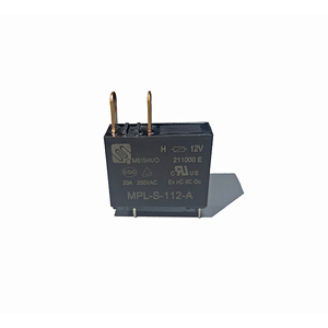 Meishuo MPL-S-112-A high quality 20A 4pin dc 12V PCB miniature power Wholesale Electronic Components relay - Product Image 1