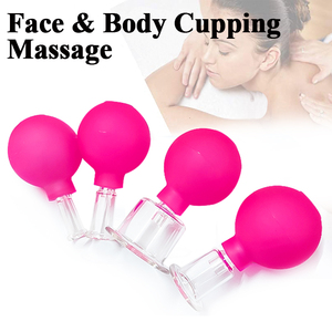 4 pièces couleur silicone boule <span class=keywords><strong>verre</strong></span> <span class=keywords><strong>hijama</strong></span> tasses vide Massage thérapie ventouses dispositif <span class=keywords><strong>ventouse</strong></span> <span class=keywords><strong>verre</strong></span> ventouses ensemble pour corps Fa - Product Image 2