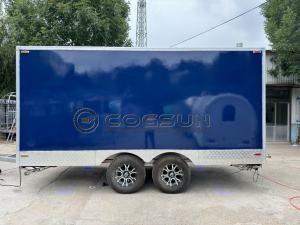 Remorque <span class=keywords><strong>de</strong></span> toilettes mobiles <span class=keywords><strong>de</strong></span> luxe spacieuse à quatre portes, idéale pour les chantiers <span class=keywords><strong>de</strong></span> construction et les événements en plein air - Product Image 6