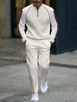 Ensemble de survêtement de sport respirant pour homme, grande taille, imprimé, avec logo personnalisé, vêtements de sport