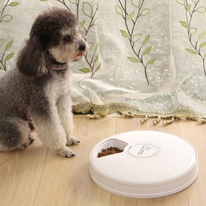 Battery Powered Pet Six Grid <b>Feeder</b> Timed and Quantitative Intelligent Dog Feeding Machine Intelligent <b>Cat</b> Feeding Device - Product Image 5
