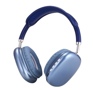 Audífonos Inalámbricos P9 PRO MAX TWS al por Mayor con Refuerzo de Graves AAC, Tipo-C, de Cuero, para DJ y Uso en Aviación - Product Image 1