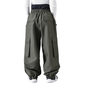 Pantalones de Esquí para Exteriores de Alta Calidad, Impermeables, Resistentes al Viento, Transpirables, Holgados, Estilo Hip Hop para Hombre y Mujer - Product Image 3