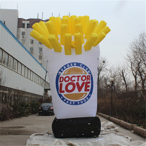 Modèle de nourriture <span class=keywords><strong>gonflable</strong></span> publicitaire personnalisé : frites, pain, croissant - Product Image 2