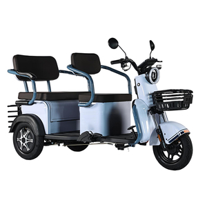 Tricycle électrique à carrosserie ouverte, alarme vocale intelligente, tableau de bord numérique LCD, trois places, usage adulte, autonomie de 50 à 70 km - Product Image 5