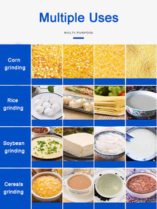 Mini trituradora automática de grano de maíz y arroz, trituradora de piedra seca húmeda para procesamiento de alimentos para animales, máquinas de procesamiento de alimentos - Product Image 6