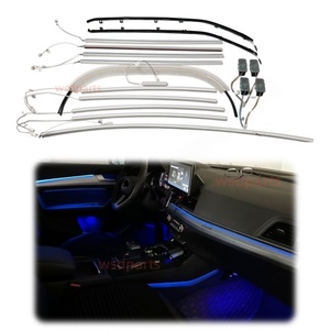 Pour Audi Q5/Q5L 2018+ : Éclairage d'ambiance automobile, amélioration de l'éclairage intérieur, plaque de recouvrement lumineuse, lampe de dossier - Product Image 1