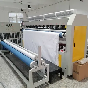 ZYTT Automatic Bed Cover Ultrasonic Quilting Machine Price Computerized Bedspreads Quilting Machine For Leather