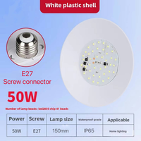Vente en gros de lampes LED E27 à économie d'énergie UFO Flood Light 110V Aluminium Ampoule LED portable pour utilisation en entrepôt