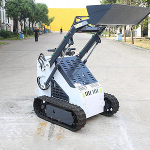 Mini Cargadora Compacta con Quitanieves, Cucharones para Quitanieves, Mini Cargadora Compacta para Jardín, Mini Cargadora de Orugas - Product Image 1