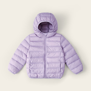Veste matelassée légère en duvet de canard pour enfants, manteau d'hiver chaud à capuche pour enfants de 100 à 170cm, vêtements d'extérieur pour garçons et filles, 8 couleurs, 90% duvet de canard - Product Image 3