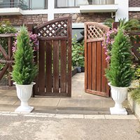 Arbre magnifique, pin artificiel en soie, tulipe bovitae, fausses plantes en pot, livraison UV