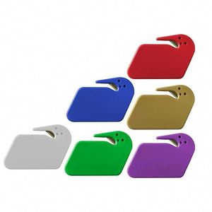 Promotional Office-friendly Advertising Mail Opener Stainless Steel Blade Customized Logo Color Safe Manual Operation <b>Plastic</b> - Product Image 3