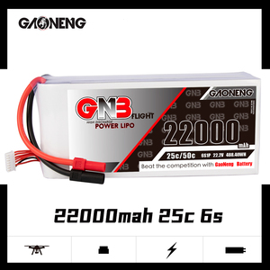 Batterie LiPo GNB GAONENG 22000MAH 22AH 6S 22.2V 25C <span class=keywords><strong>50C</strong></span> XT150 pour drones agricoles et quadricoptères - Product Image 2