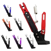 Support unique pour véhicule électrique Support latéral de moto CNC Support latéral réglable coloré pour trépied Cadre latéral en alliage d'aluminium
