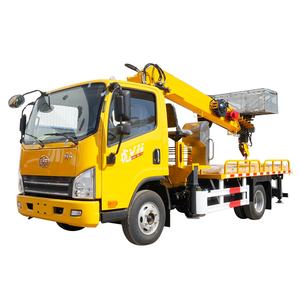 FAW Jiefang Vehículo de trabajo aéreo multifuncional Diseño avanzado Camión de cubo elevador de 30m para múltiples usos - Product Image 1