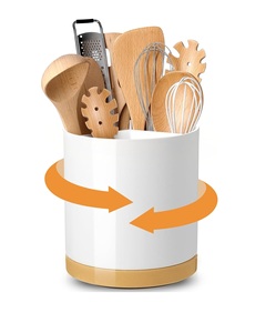 Nhà bếp nấu ăn đồ dùng chủ 360 ° xoay lớn đồ dùng <span class=keywords><strong>crock</strong></span> 6.3 "không thể phá vỡ cho Countertop cho trang trại nhà bếp trang trí nội thất - Product Image 1