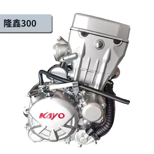 LX178MN loncin 300cc engine 19KW single cylinder 4 stroke 4 valve water cooled CDI engine YF300 for Yamaha