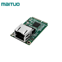 MAITUO GAS-0025-1MC menggunakan Intel I210 1XRJ45 kecepatan transmisi Port 10/100/1000M kompatibilitas MiniPCie untuk PC Mini Firewall Vpn