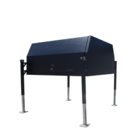 Toldo de Aluminio para Camioneta con Patas Desmontables