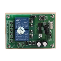 Interruptor remoto de 315/433Mhz 12V, sistema de Control remoto de dos canales para control remoto de luz/motor/puerta de garaje