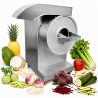 Snijmachine voor tuberachtige groenten en fruit, zoals aardappel, zoete aardappel, cassave, taro, yam, wortel, bieten, voor voedingsmiddelenfabrieken
