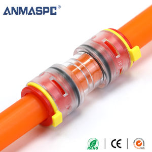 10/8mm connettore dritto Microduct connettore Push Fit per il tubo di telecomunicazione in fibra ottica Microduct accoppiatore - Product Image 5