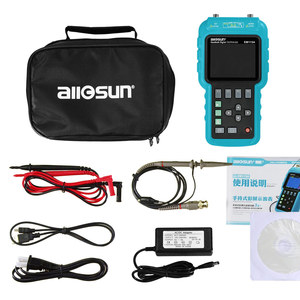 <span class=keywords><strong>Osciloscopio</strong></span> Allsun EM115A de 50 MHz, Oscilógrafo Portátil 3 en 1, Multifunción, Pantalla a Color, Medidor de <span class=keywords><strong>Osciloscopio</strong></span>, Canal Único <span class=keywords><strong>DSO</strong></span> - Product Image 5