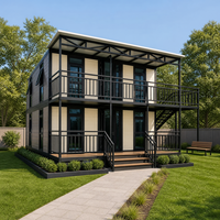 Boxspace Maison préfabriquée de luxe à 4 chambres, Villas préfabriquées, Maison à ossature en A, Maisons préfabriquées et fabriquées