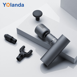 Pistol pijat Mini Pro terapi, pemanas pendingin Pro pistol pijat Mini getaran jaringan dalam Fascia perkusi pistol pijat penghilang nyeri - Product Image 1