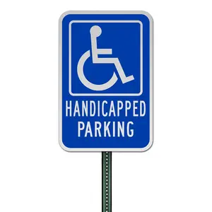 Custom Public Places Reserved Space Handicapped Proprietary Parking Sign