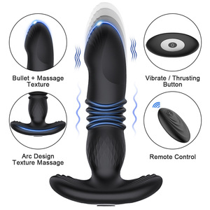 Vibratore Anale con Telecomando Indossabile per Uomo e Donna, Dispositivo per Masturbazione, Giocattolo Sessuale per Adulti, Bestseller all'Ingrosso - Product Image 3