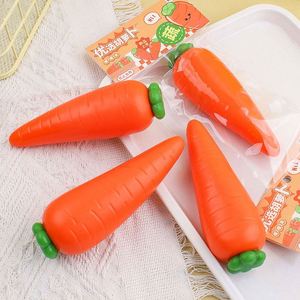 ของเล่นบีบมินิแครอทน่ารัก กลิ่นหอม บีบแล้วคืนรูปช้าๆ ของเล่นคลายเครียด ของเล่นเด็ก ของเล่นบีบฟิดเจ็ต - Product Image 6