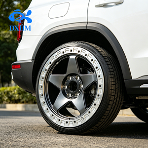 Rines de Aleación de Aluminio para Todoterreno, 16-20 Pulgadas, 5x114.3, 6x139.7, <span class=keywords><strong>4x4</strong></span>, Rines y Neumáticos para Autos de Pasajeros Toyota, Dodge, Jeep, Nissan - Product Image 4