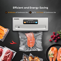 Machine de mise sous vide sans fil INKBIRD INK-VS06 avec kit de démarrage, -80kPa pour la mise sous vide des aliments, coupe-papier intégré