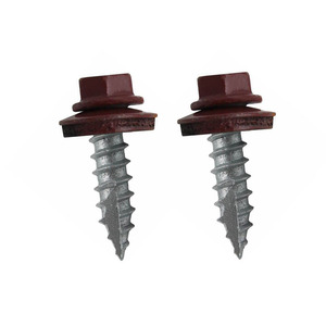 Trung Quốc ốc vít kích thước tùy chỉnh Hex xoay vít cường độ cao Sơn Tự khai thác kim loại lợp vít với nylon lockwashers - Product Image 2