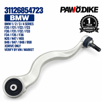 Lengan Kontrol Suspensi Depan Bawah Heavy Duty OE 31126854723 untuk BMW Seri F20 F21 F22 F23 F30 F31 F32 Kit Suspensi Depan OEM