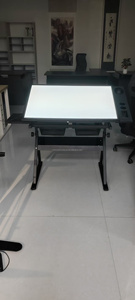 Table à dessin en <span class=keywords><strong>verre</strong></span> de levage en métal moderne - Product Image 6