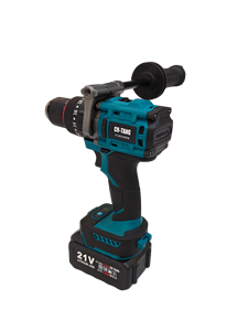 Perceuse sans fil 21V, batterie 2.0Ah, station de charge rapide, vitesse sans charge 0-1450 tr/min, moteur sans balais à vitesse variable, OEM - Product Image 3