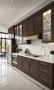 Cbmmart gỗ gụ tủ bếp gỗ rắn lắc phong cách Mỹ tủ bếp đi kèm với thạch anh bảng Top - Product Image 4