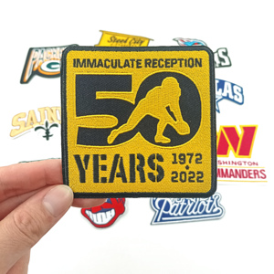 Patch brodé personnalisé des Steelers de Pittsburgh, patch thermocollant des Steelers - Product Image 5