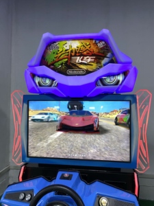 Machine d'arcade de course dynamique à LED, à monnayeur, pour simulateur de conduite de drift, pour centre de jeux - Product Image 5