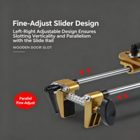 Kit de mortaiseuse manuelle DIY OEM pour portes en bois, ouvre-trou de serrure, tête de perçage 16-24mm