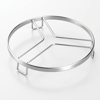 Grille de cuisson vapeur ronde en acier inoxydable, étanche et multi-usages, pour cuiseurs à riz et usage domestique, insert de cuisson vapeur pour œufs, petits pains et plats Mantou